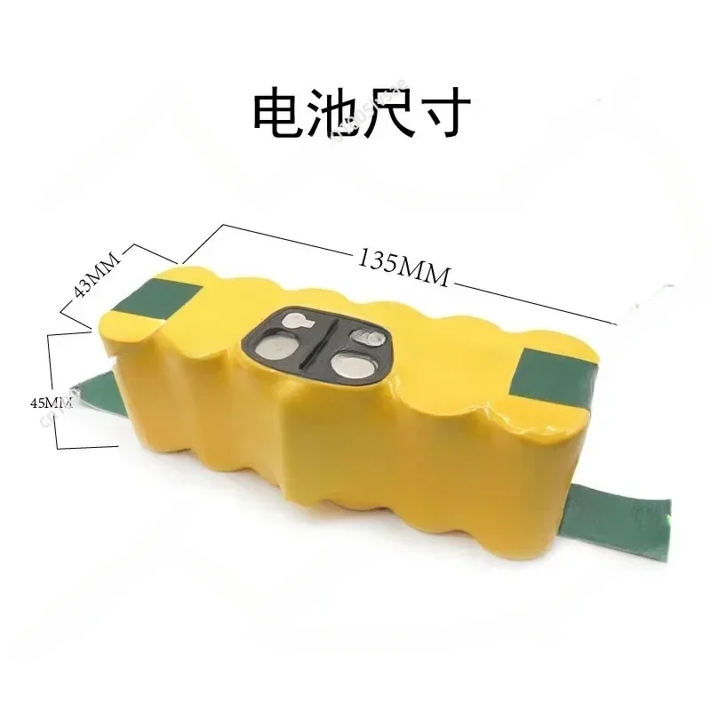 Battery for iRobot 5 6 7 8 9 Series Accessories Battery Roomba Ni-MH Battery