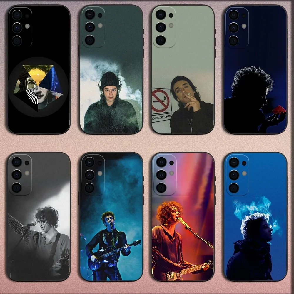 Singer G-Gustavo Cerati Phone Case For Samsung S25,S24,S21,S22,S23,S30,Ultra,S20,Plus,Fe,Lite,Note,10,9,5G Black Soft Cover