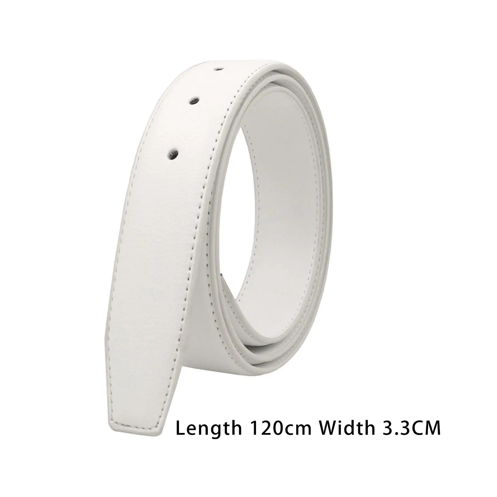 Heren Riem Riem Zonder Gesp Tailleband 33Mm Breedte Vervangende Broek Jurk Jeans