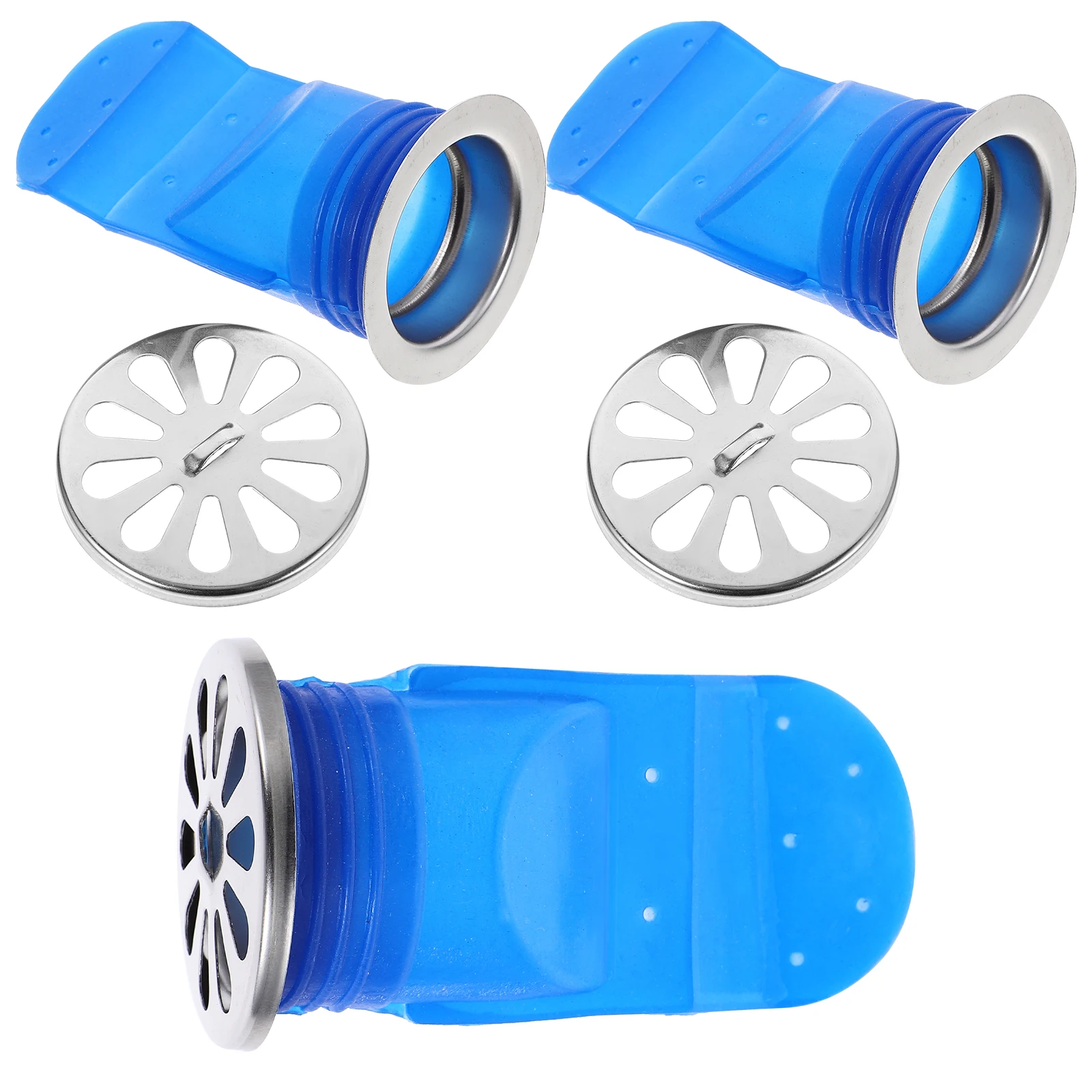 

Silicone Floor Drain Cores Deodorant Backflow Preventer Leak Strainer Durable Smooth Kitchen Bathroom Toilet Sewer Core