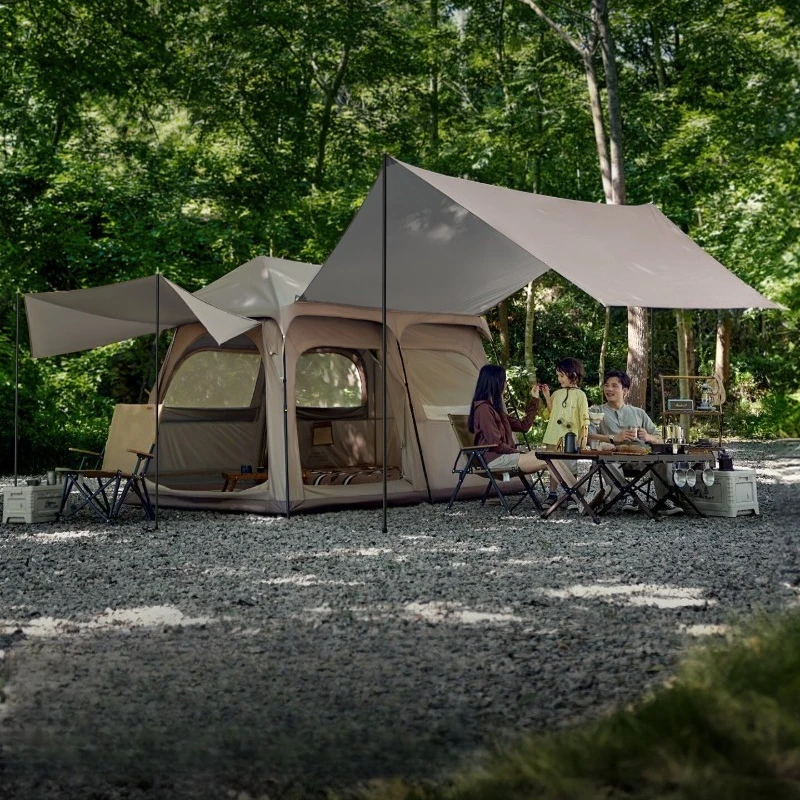 Outdoor Camping Tent Shelter Trunk 4 Season Automatic Folding Camping Tent Sleep Nature Hike Carpa De Campamento Outdoor Tools