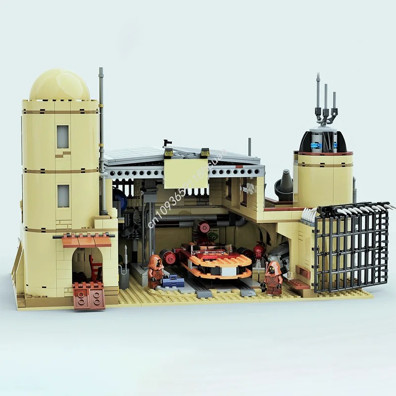 1441 قطعة MOC ستار معركة Mos Eisley ورشة عمل Landspeeder نموذج الفيلم الشهير اللبنات التراص الطوب ألعاب إبداعية هدية طفل