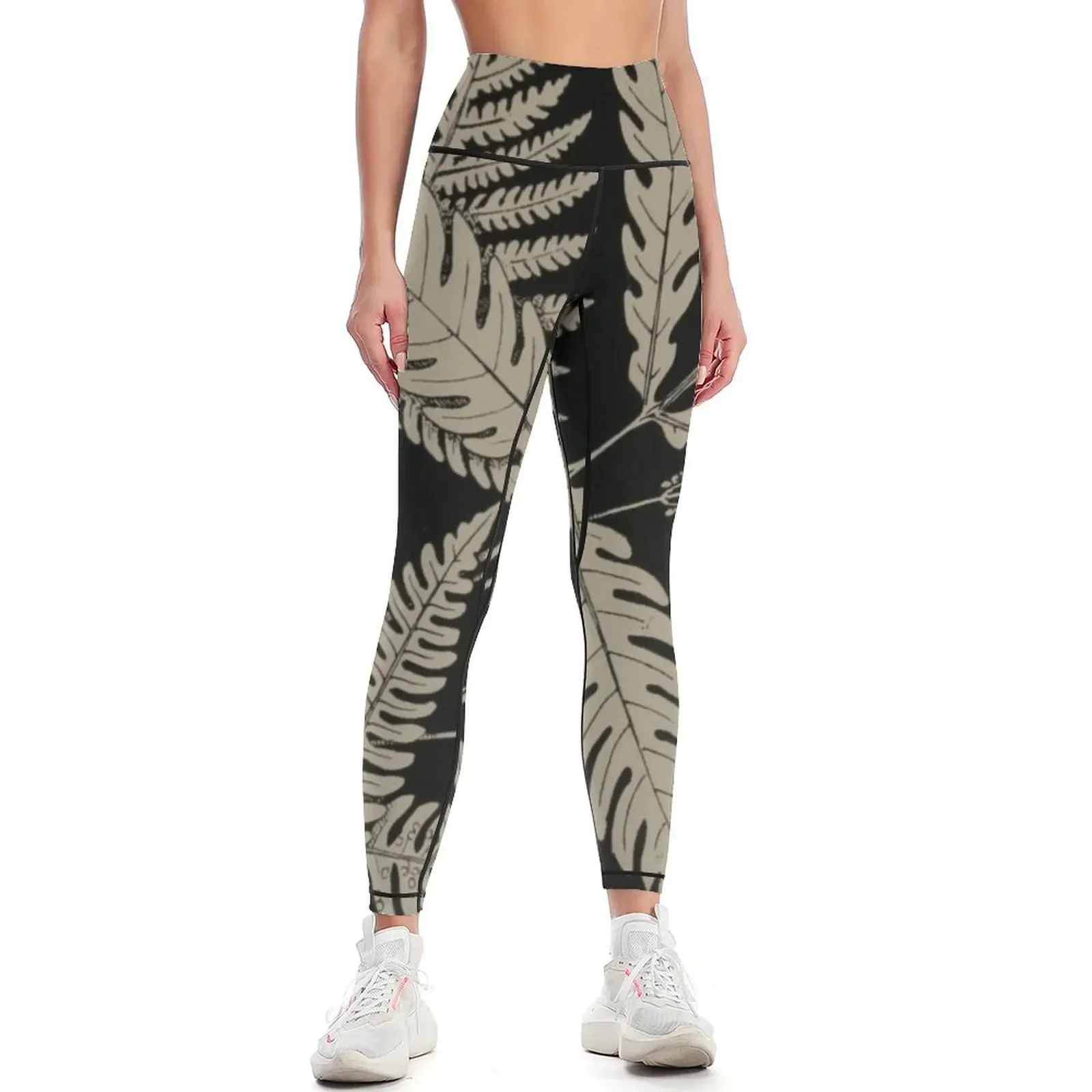 

New England Ferns Leggings joggers for Legging sexy woman for fitness Training pants Womens Leggings