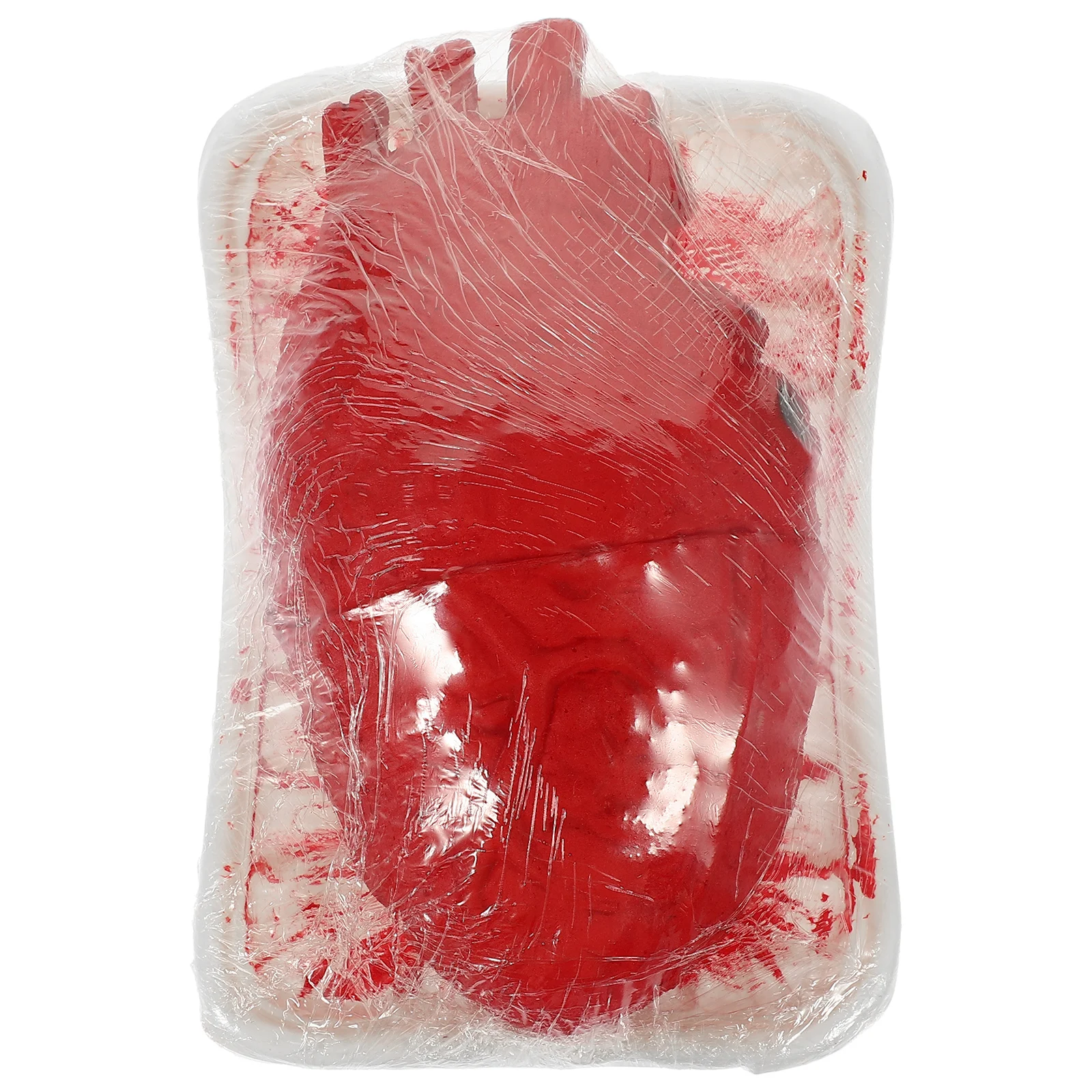 Halloween Fake Heart Body Organ Prop Plastic Durable Reusable Horror Party Decoration Festival Supply Fake Heart