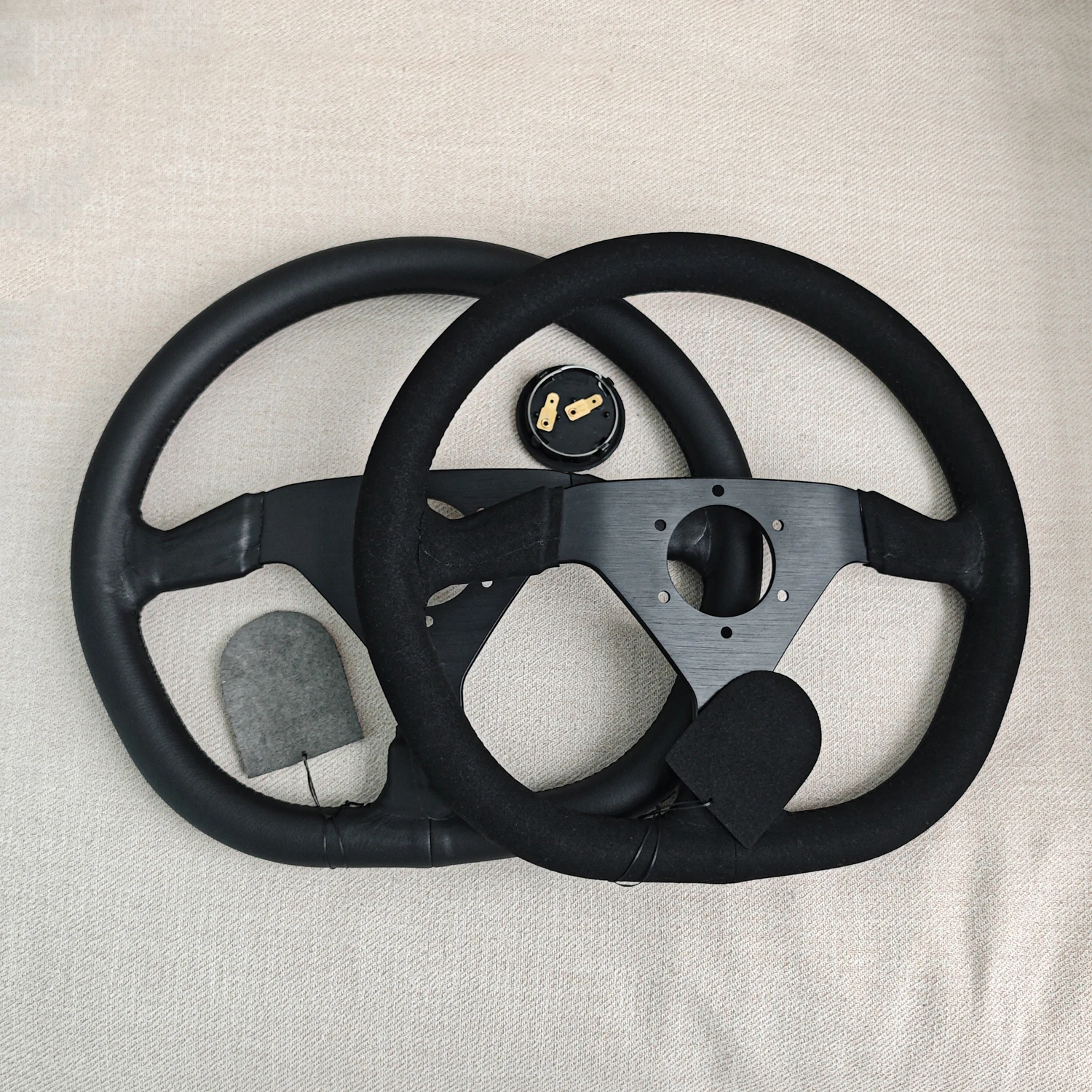 350 مللي متر JDM D شكل الجلود سباق عجلة القيادة MO سيارة الانجراف الألعاب محاكاة عجلة القيادة الرياضية