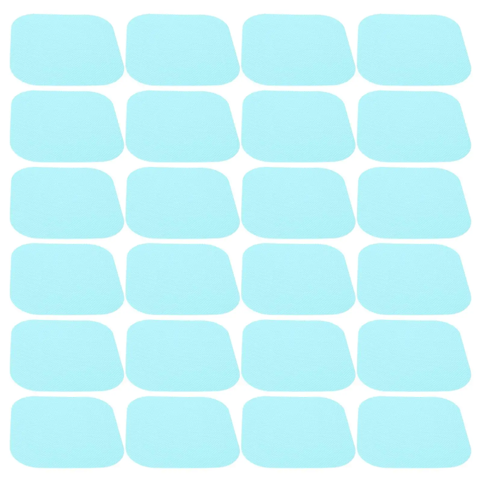 

36pcs Bathroom Anti-slip Stickers Sky-blue Tub Decals Bathmat PEVA Long-lasting Easy Installation Non Slip Home Use Waterproof