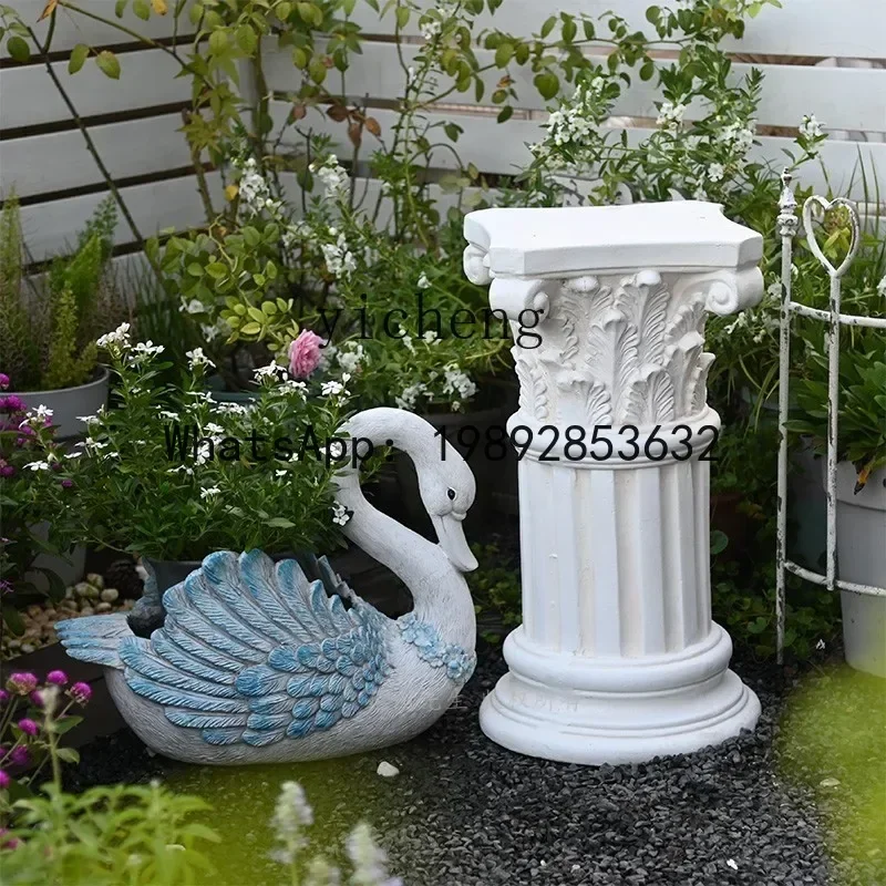 retro creative animal garden ornaments floor garden layout gardening landscape fairy garden