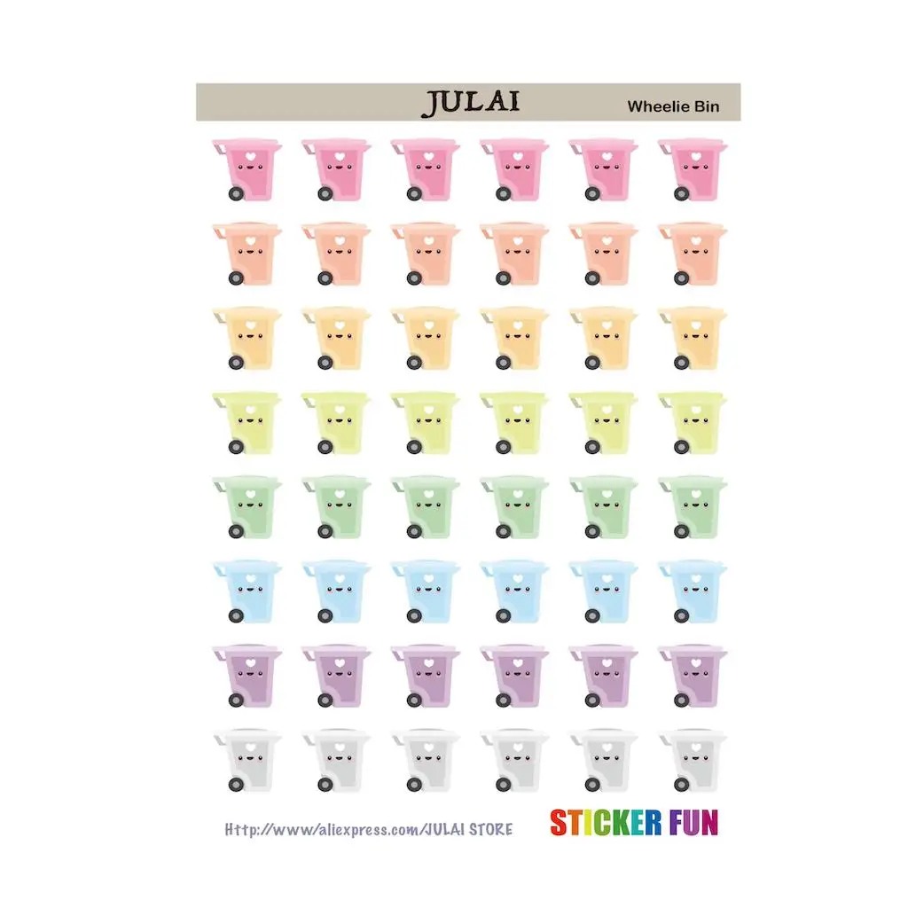 Various Planner Stickers Daily Weekly Monthly Planner Paper Stickers For Journal Calendar Notebook Diary and more options