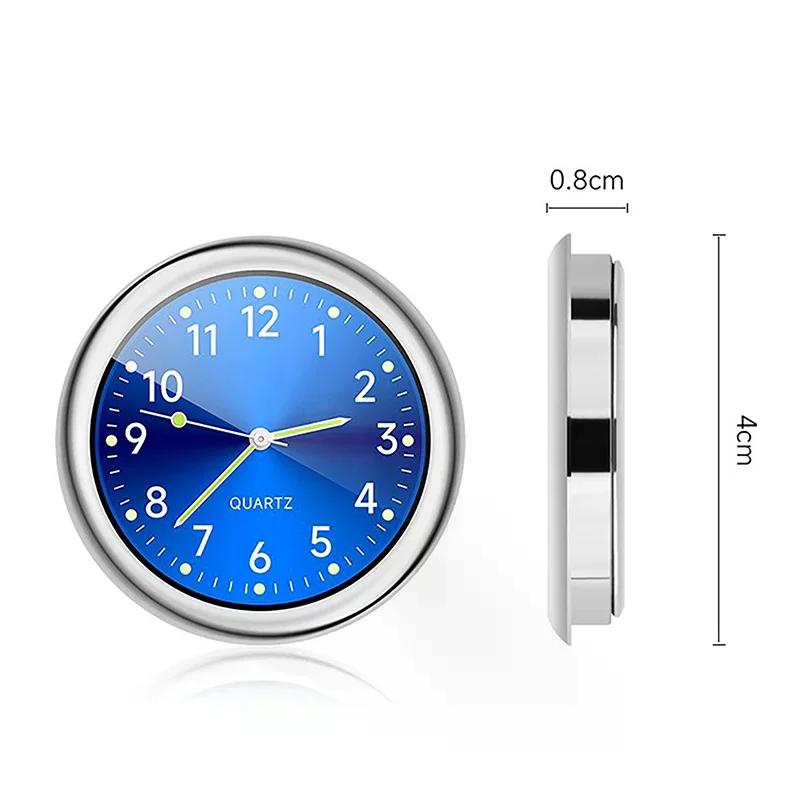 

Automobile Air Outlet Dashboard Clock Stick-On Electronic Noctilucent Decoration Auto Ornament Car Accessories For Car