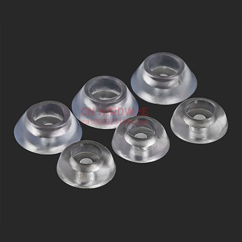 Silicone Pad Furniture Non-slip Foot Nails Transparent Coffee Table Sofa Stool Foot Cover Silencer Nylon Foot Nails