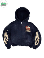 New Trend Hoodie Y2K Personalized Printed Sweatshirt Men's Harajuku Jacket Gothic Zipper Casual Sportswear Loose Fashion Hoodie