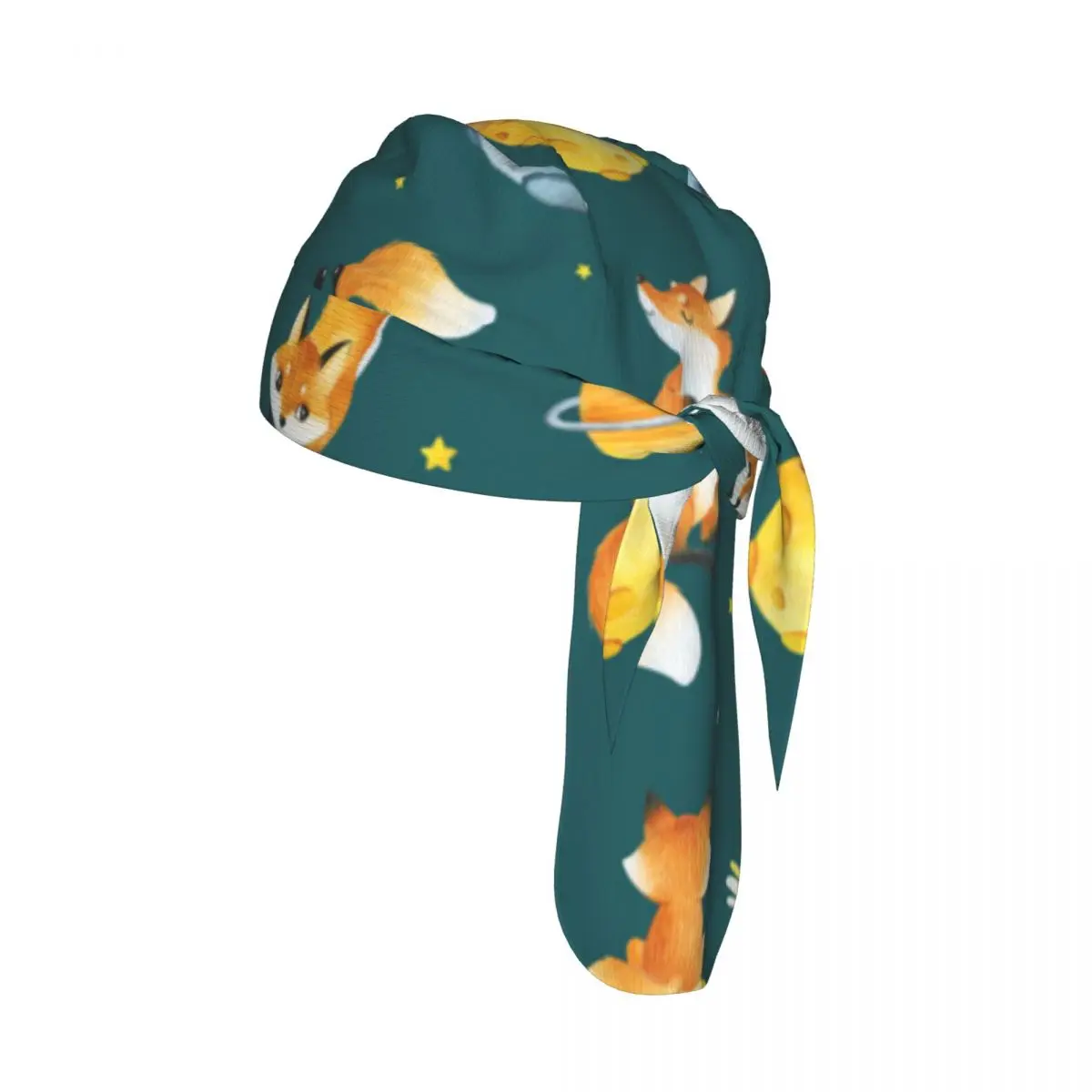 

Quick-drying Beanie Pirate Hat Planets Foxes Stars And Meteorites Sport Cycling Cap Hiking Camping Head Scarf Bandana Hat