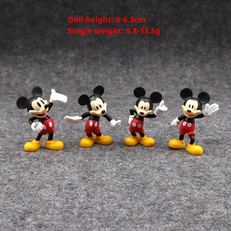 

Disney Mickey Mouse Welcome Doll DIY Handmade Baking Cake Scene Decoration Doll Desk Living Room Decoration Children's Gift