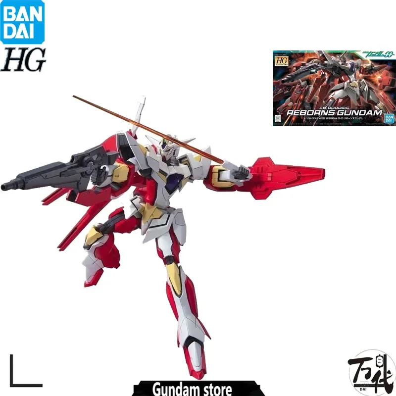 

GENUINE BANDAI GUNDAM MODEL KIT HG 1/144 CB-0000G/C REBORNS GUNDAM HIGHLY PLAYABLE ASSEMBLY TOYS GIFT COLLECTIBLE MODEL