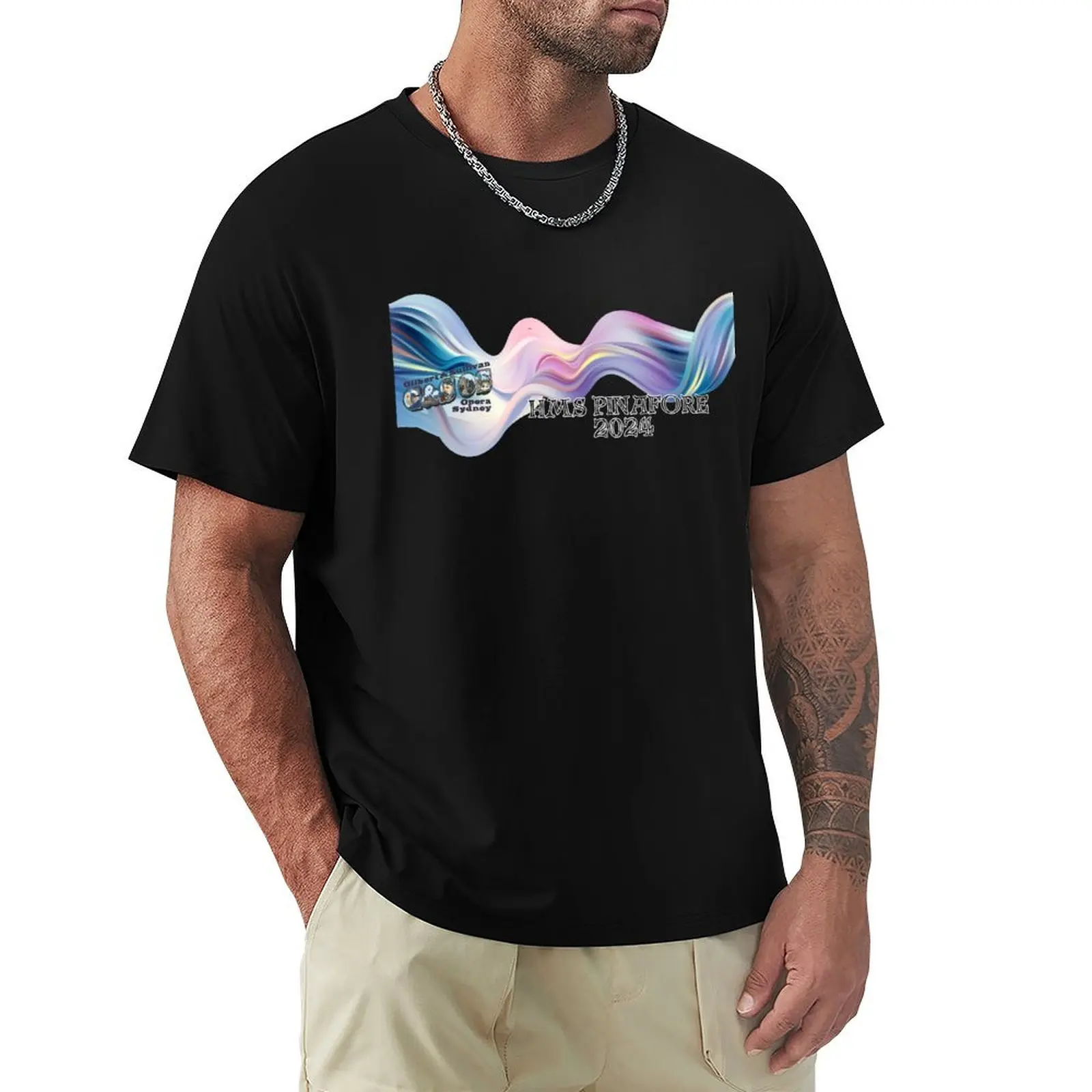 

GSOS Pinafore 2024 Wave Banner T-Shirt fashion shirts anime figures funny shirt cotton luxury clothes men