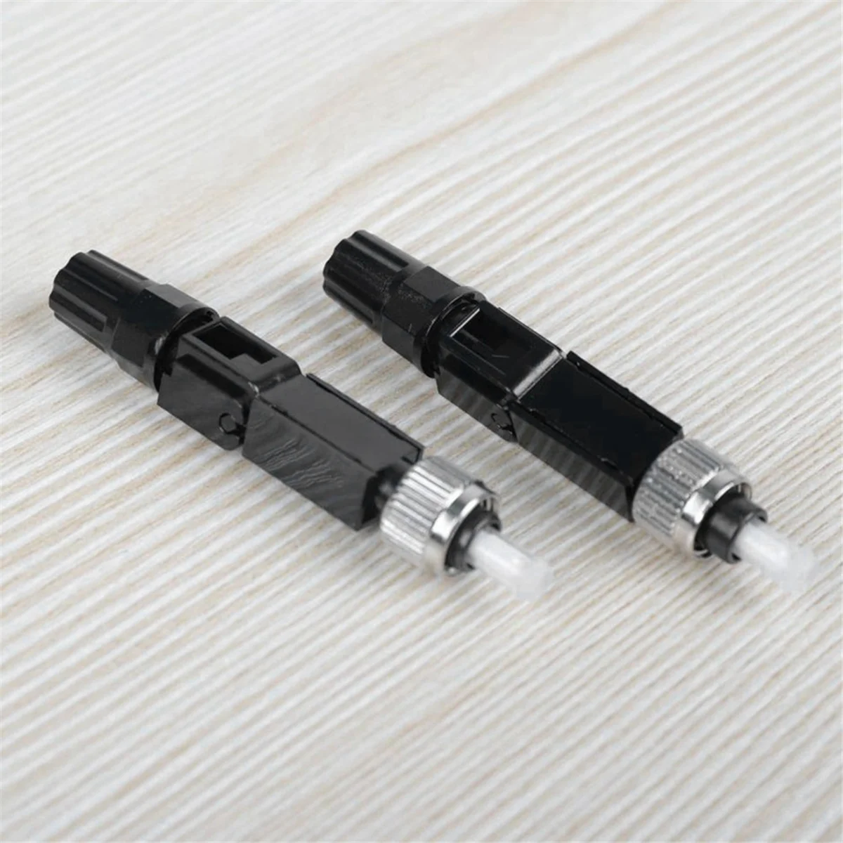 ATP-10Pcs FC Single Mode Cold Splice Optical Fiber Cable Splice Connector Pre Buried Fiber Optic Quick Connector