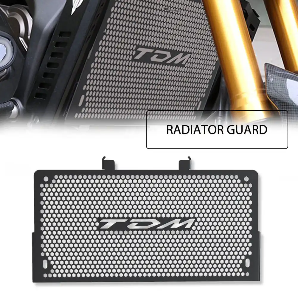 FOR YAMAHA TDM900 TDM 900 2002-2008 2009 2010 2011 Motorcycle Radiator Guard Shield Protector Grille Cover Hole Type Accessories