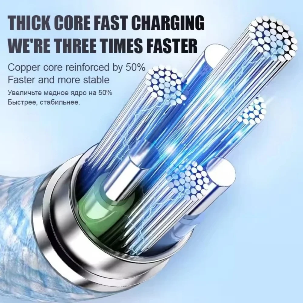 USB C to Type C Cable PD 65W Fast Charging Nylon Braided Data Cord For iPhone 16 15 Pro Samsung Type C Quick Charge Phone Cable image 4