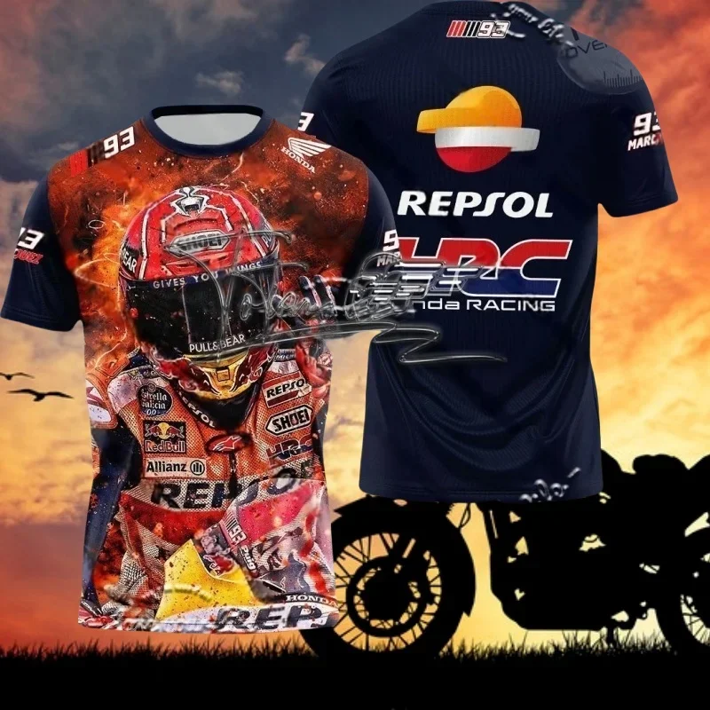 

Motorcycle T-Shirt Breathable Quick-Drying Off-Road Racing Suit Bicycle Motorcycle Riding Suit Men's And Women's T-Shirt