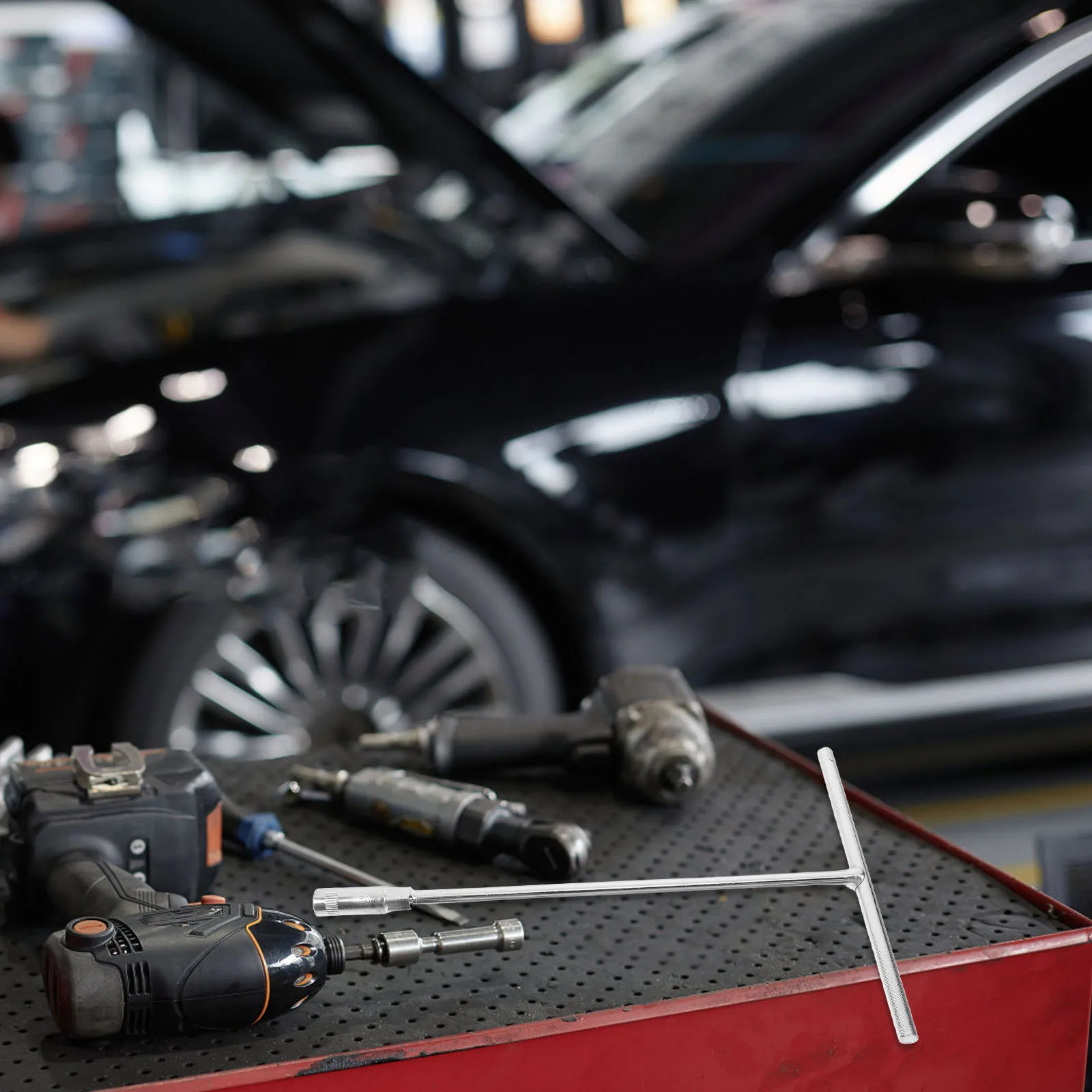 

T-Handle Socket Wrench Ergonomic Design Thickened Hexagon Chrome Vanadium Steel Repair Tool For Car Bike Motorcycle 10Mm Hand