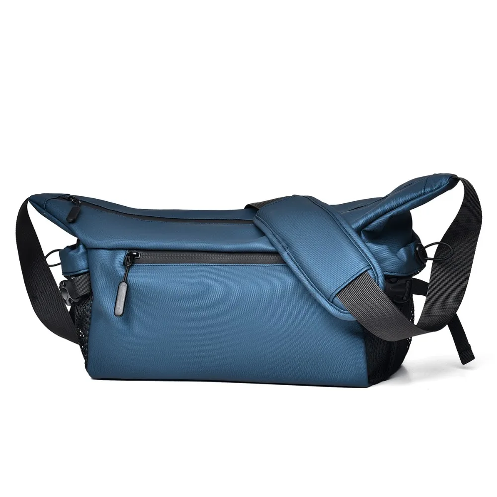 

Storage Bag Large Capacity Waterproof Chest Bag Adjustable Strap Simple Men's Shoulder Bag Korean Phone Casual Mailman Bag Daily