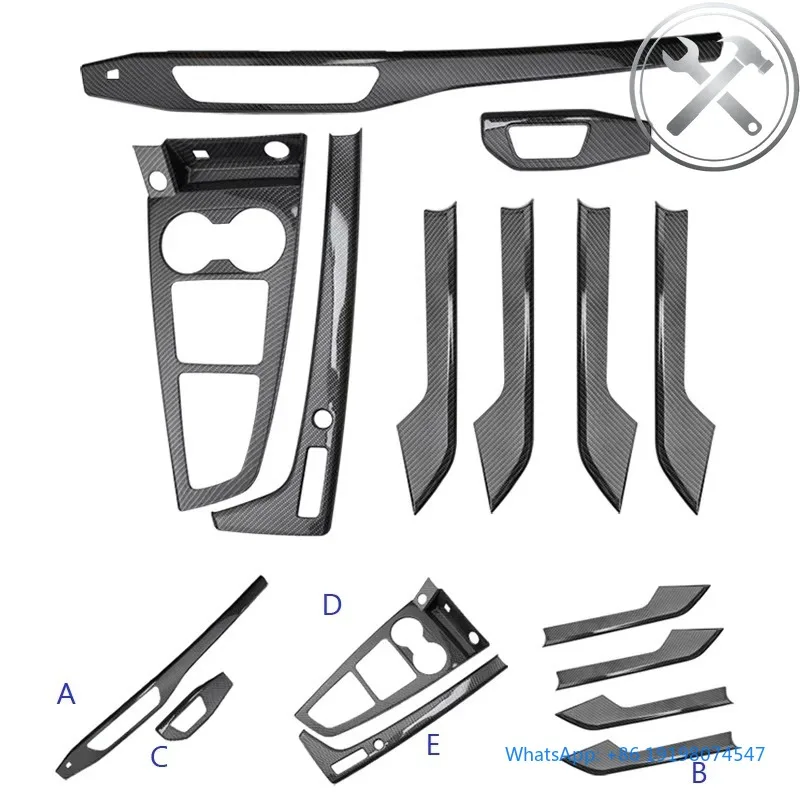 

Carbon Fiber Interior Trim ABS Decorative Panel Interior Modification Accessories
