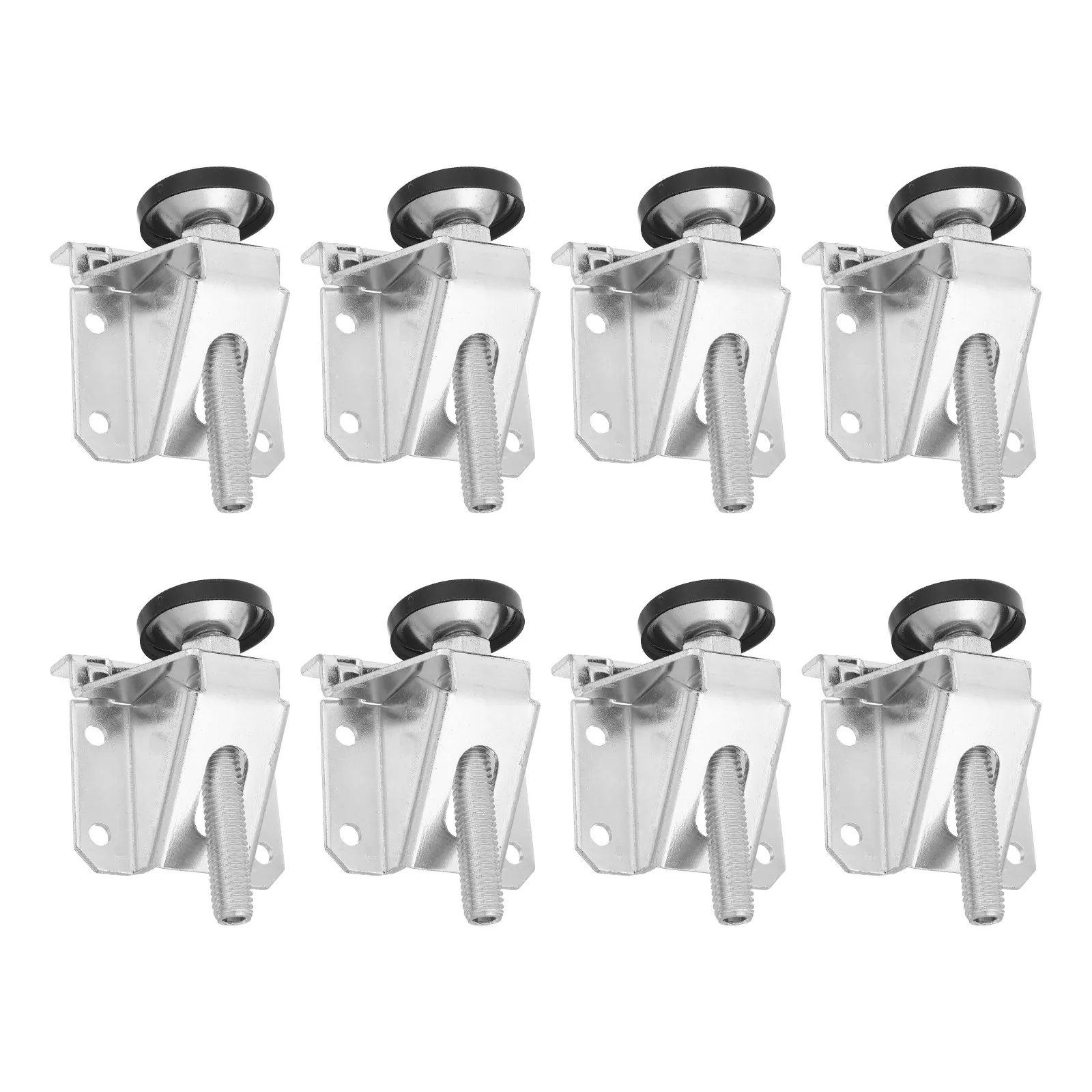 

8Pcs Heavy Duty Adjustable Cabinet Levelers Screw Leg Leveling Feet Anti Slip Pads for Furniture Workbench Tables Shelving Heavy