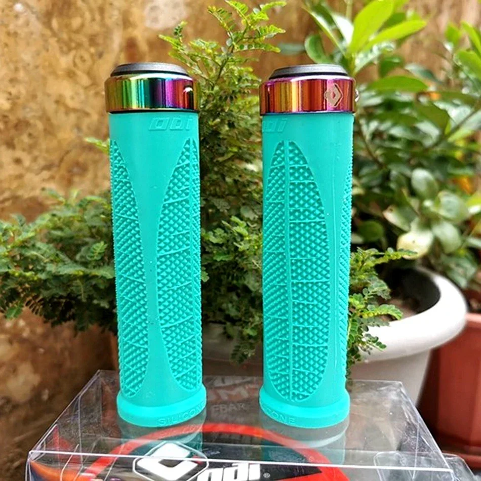 ODI Ultra-light 98g Mountain Bike Grips Shock Absorption Locking Handlebar Pads Cycling Grips USA Authentic Sports Equipment
