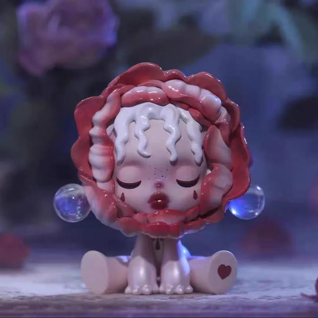 Pop Mart Skullpanda Jungle Castle Series Blind Box Artistic Sense Dark Series Speelgoed Moet Inbegrepen Zijn Bureaudecoratie