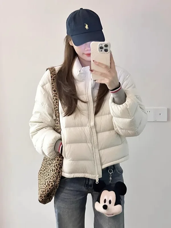 

Fashionable Thickened Bread Style Coat Women's Casual Cotton Outerwear Winter New Arrival Stylish Versatile Long Sleeve Zipper