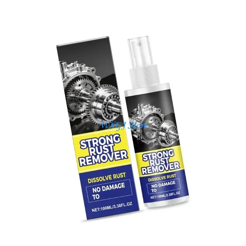 37JE 100ml Iron Contamination Abolisher for Car Paint Safe Solution Quickly Dissolves Metal Particles On All Paint Surfaces