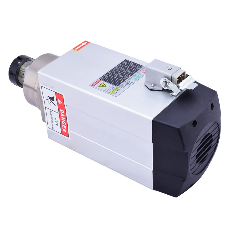 Hot Sale 4.5kw 220v 380v Spindle Motor For Metal Cutting High Speed Air Cooled Spindle Motor GDZ120*103-4.5