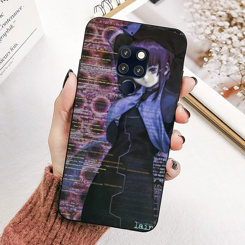 Serial Experiments Lain Phone Case For Huawei Mate 10 20 30 40 50 lite pro Nova 3 3i 5 6 SE 7 pro 7SE