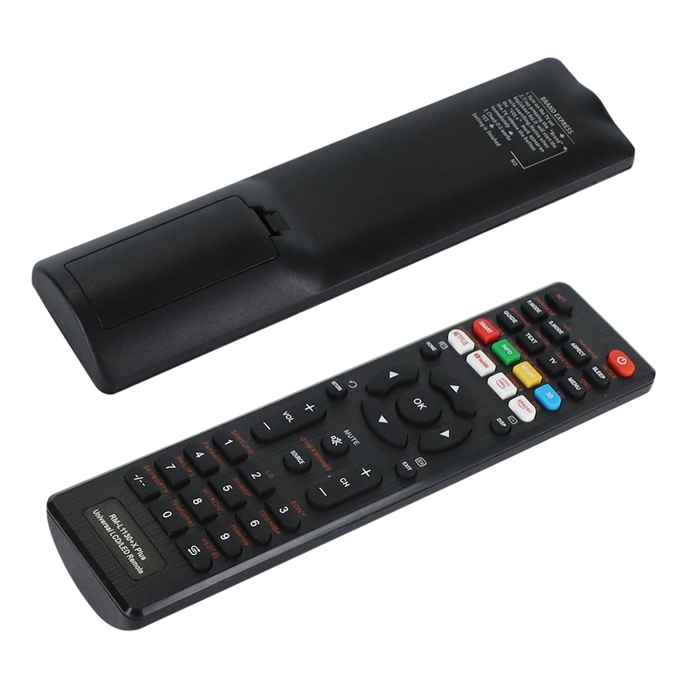 Control remoto universal para TV Rm-L1130 +X para televisores inteligentes AKIRA, AOC, BBK, ELENBREG, PRIMA, OPENBOX, THOMSON, DAEWOO, JVC, SUPRA.