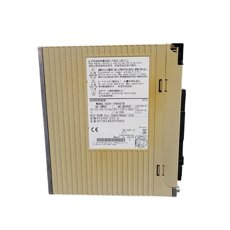 New Brand New Original SGDV-1R6A21B Programmable AC Servo Amplifier Controller Dedicated CPU for PLC Programming
