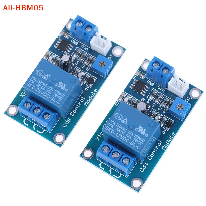 (HB05)DC 12v Light Control Switch Photoresistor Relay Module Xh-m131 Detection Sensor