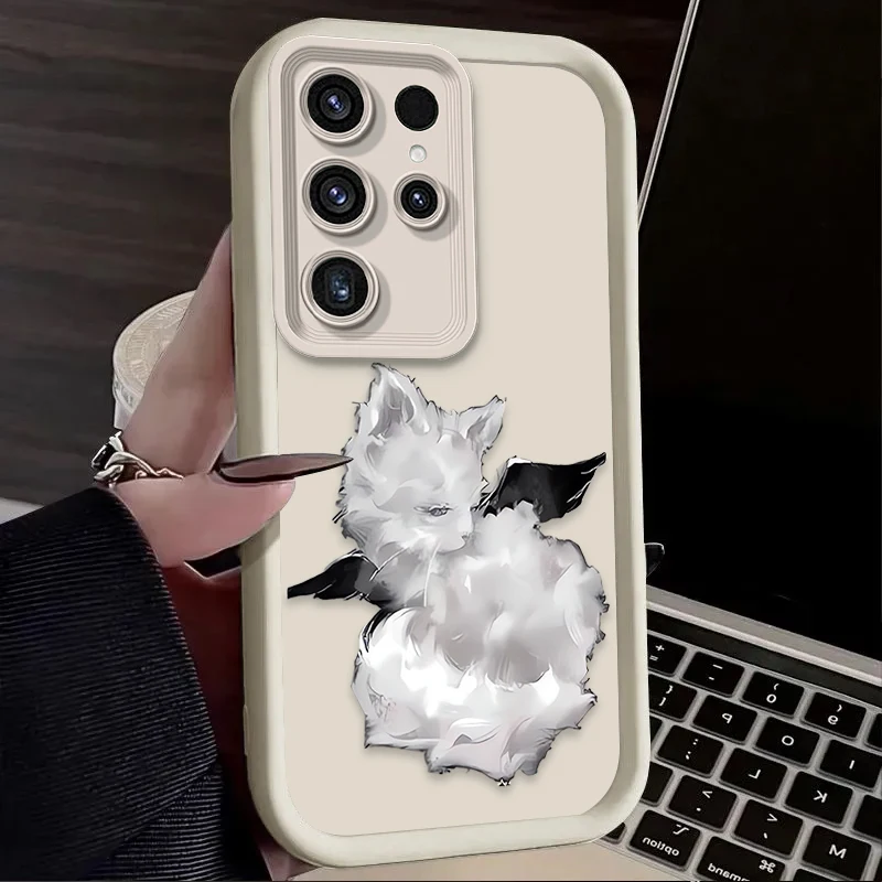 حافظة لهاتف سامسونج جالاكسي S24 S25 S23 Ultra S22 S21 Plus FE A36 A56 A26 A16 A06 A15 A25 A35 A55 5G غطاء مقاوم للصدمات #2