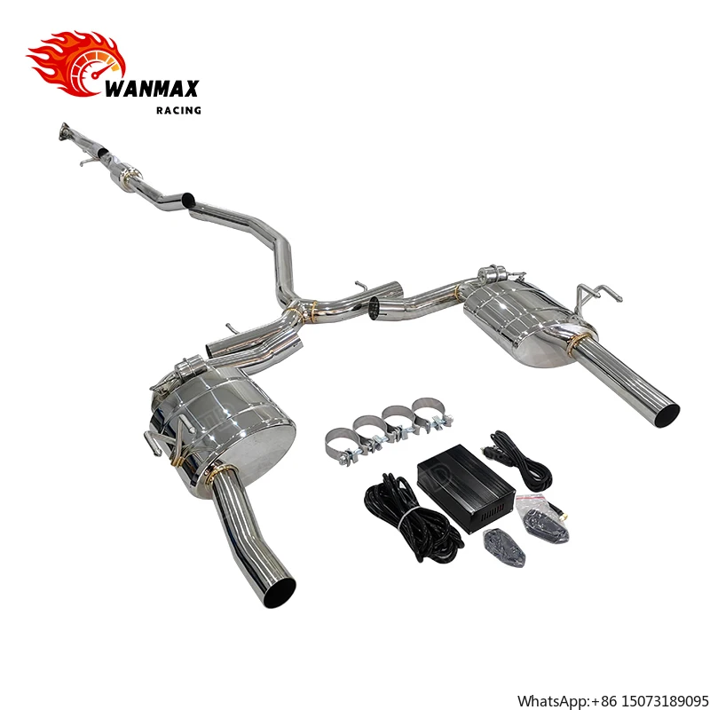 

Stainless Steel Performance Valvetronic Exhaust Catback System for 2019 E300 W213 Exhaust System