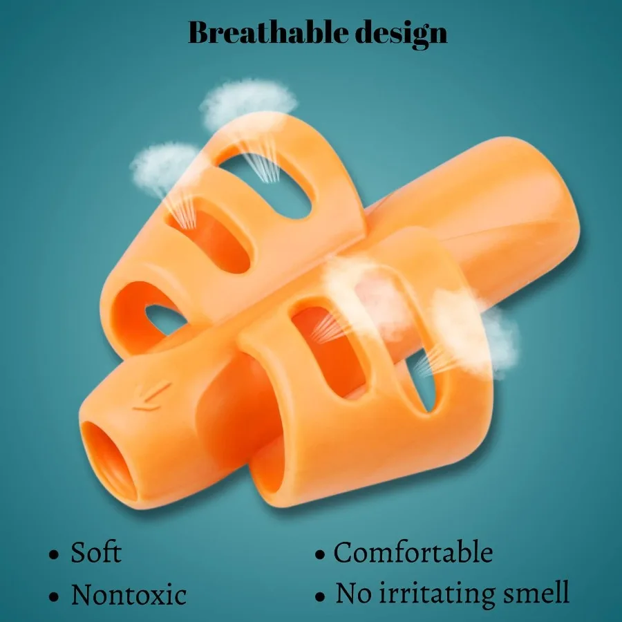 مقابض قلم رصاص، مقابض قلم رصاص للكتابة اليدوية، مجموعة أدوات تصحيح الموقف لمرحلة ما قبل المدرسة، تهوية مجوفة #5