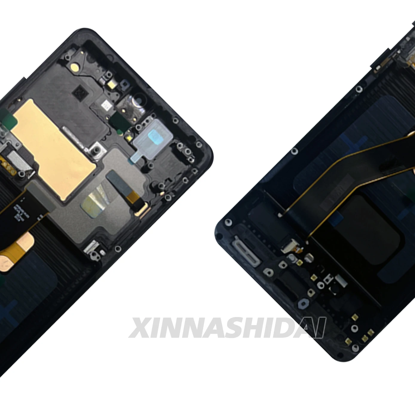 New OLED Big Size Screen Assembly for Samsung Galaxy S21 Ultra 5G G998B LCD Display Touch Screen Frame Battey Cover Housing LCD