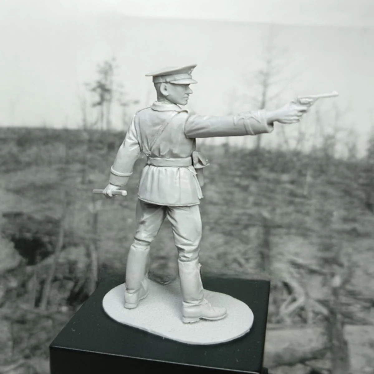 1/35 Resin Figure unpainted model Kit, military theme, British officer, unassembled and unpainted GK,1116R