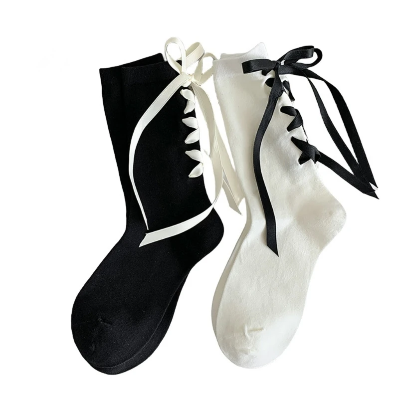 

Womens Ruffle Crew Socks Above Ankle Socks, Lightweight Socks for Students Girl Socks Comfortable Casual Socks