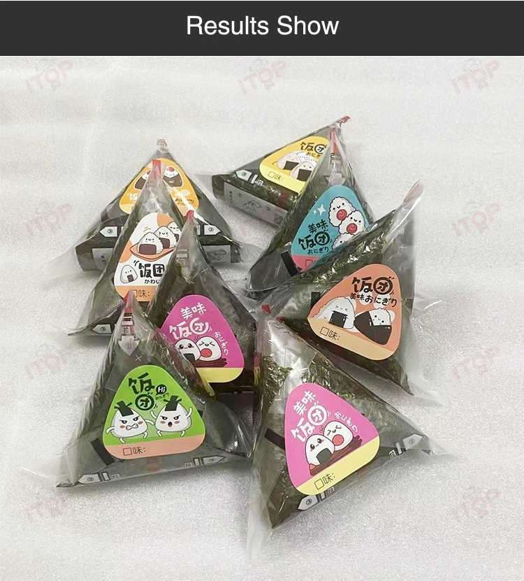 ITOP SSDB-01 Commercial Electric Onigiri Rice Ball Maker Triangular Sushi Bento Forming Machine for Restaurants and Catering