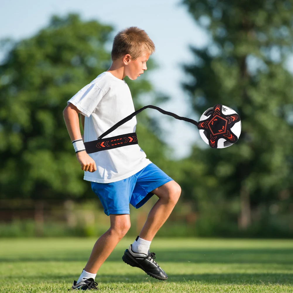 Fußball Kick Trainer Fußball Training Gürtel Neopren Fußball Ball Treten Gürtel Fußball Trainingshilfe für Fußball Volleyball