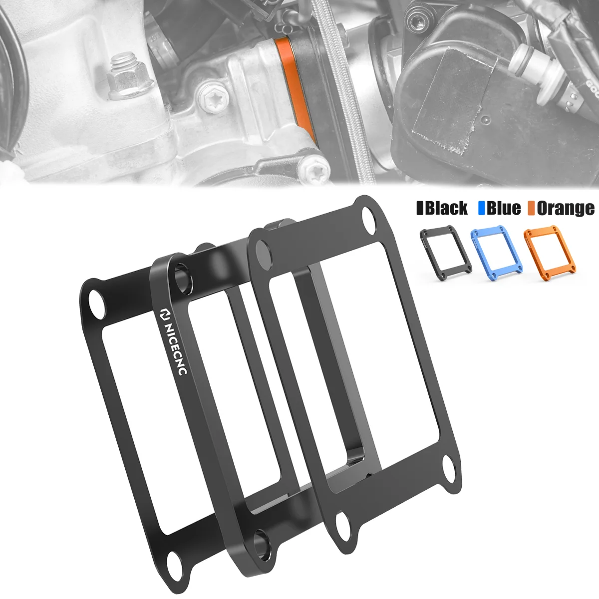 

NICECNC Motorcycle TPi Reed Valve Spacer Kit For 2025 2024 KTM EXC XC W300 250 150 125 SX XC Husqvarna TE 300 GasGas EC 300 250