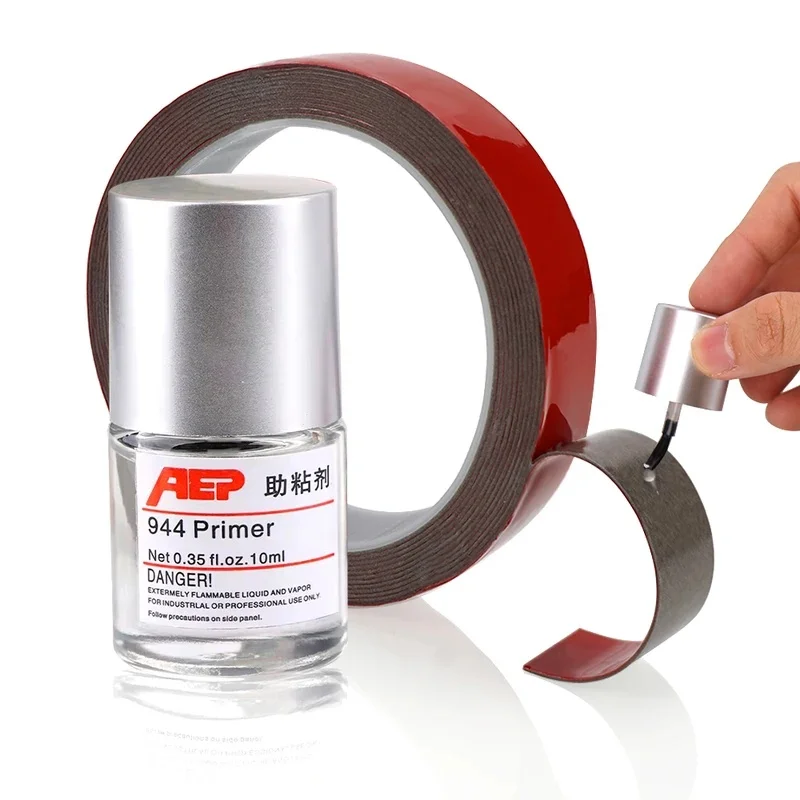 Promoteur d'adhérence + ruban adhésif double face = les meilleurs amis de toujours 944 Primer Acrylic Foam Tape Augmente la viscosité de 80%