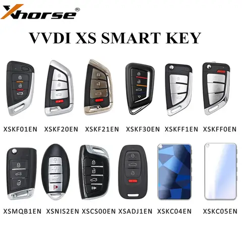 Xhorse VVDI 미니 키 도구 MAX Pro 범용 스마트 키 XSKC04/05 VVDI2 프로그래머 용 XSCS/MQB1/KF01/20/21/30EN