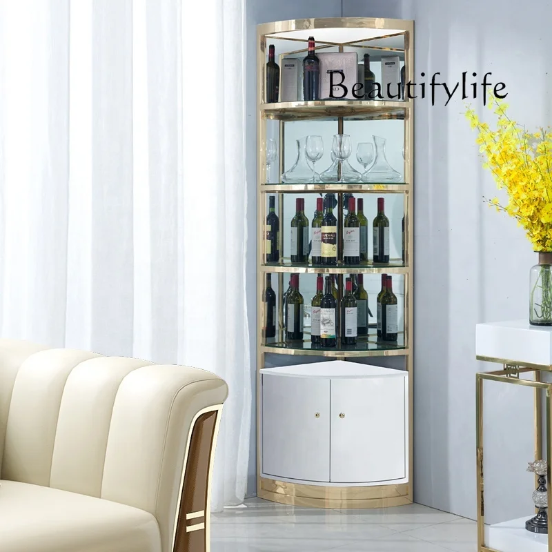 

Custom. modern Luxury Bar Wine Cabinet Storage Cabinet Glass Wine Cabinet furniture decoración hogar