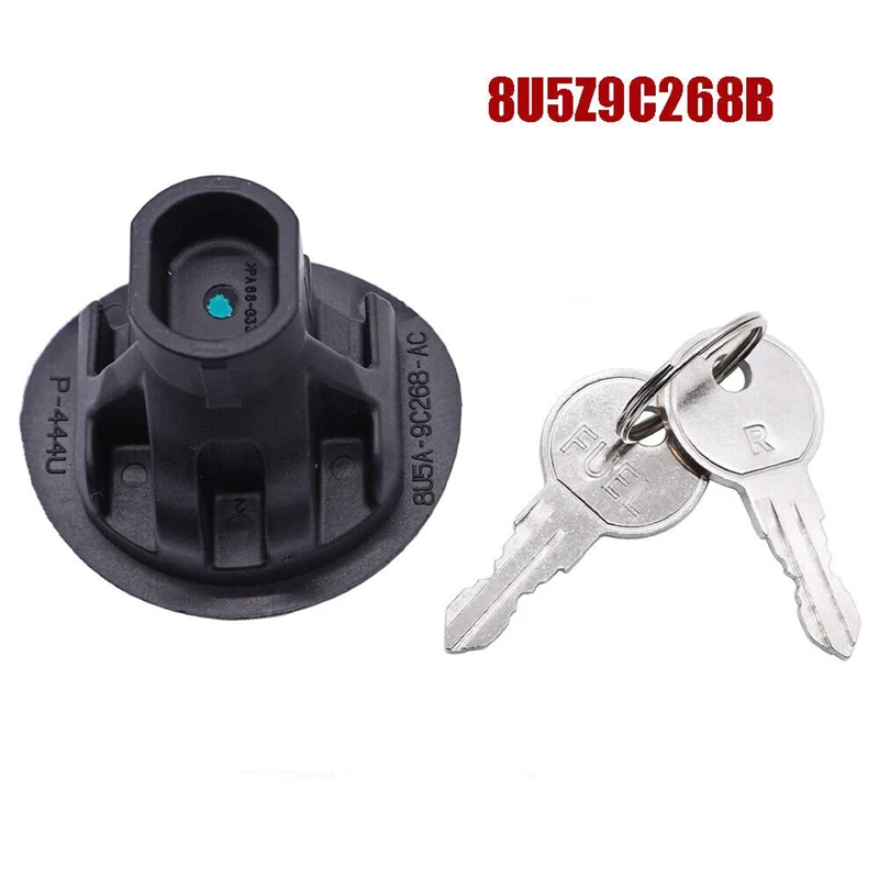 Locking Fuel Tank Cap with Key For Ford Focus F150 Explorer Escape Mustang Fusion 8U5Z9C268B