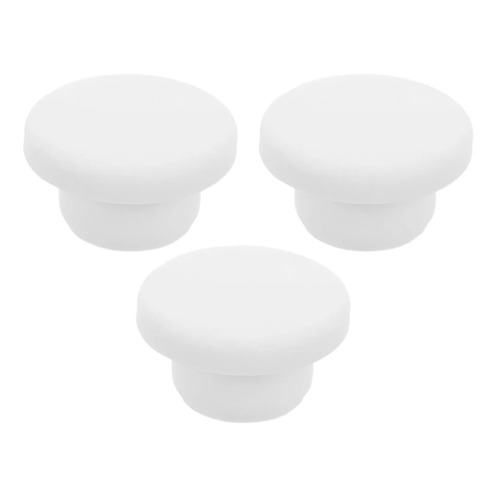 

3 Pcs Mop Bucket Drain Plug Sealer White Rubber Draining Plugs Compatible Universal Wearresistant Cleaning Solution